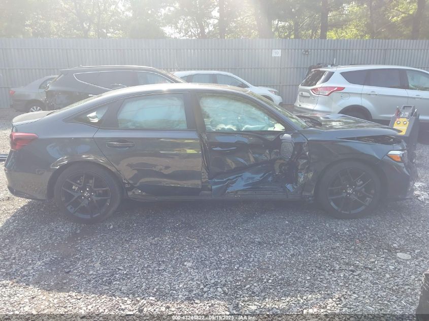 2025 Honda Civic Hybrid Sport/Sport Touring VIN: 2HGFE4F86SH330161 Lot: 43244822