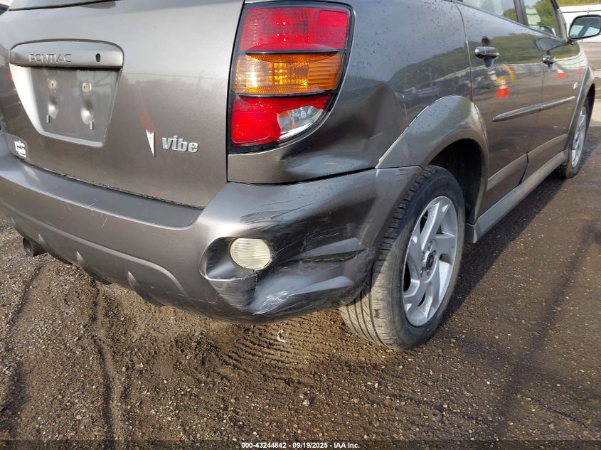 2008 Pontiac Vibe VIN: 5Y2SL67858Z424456 Lot: 43244842