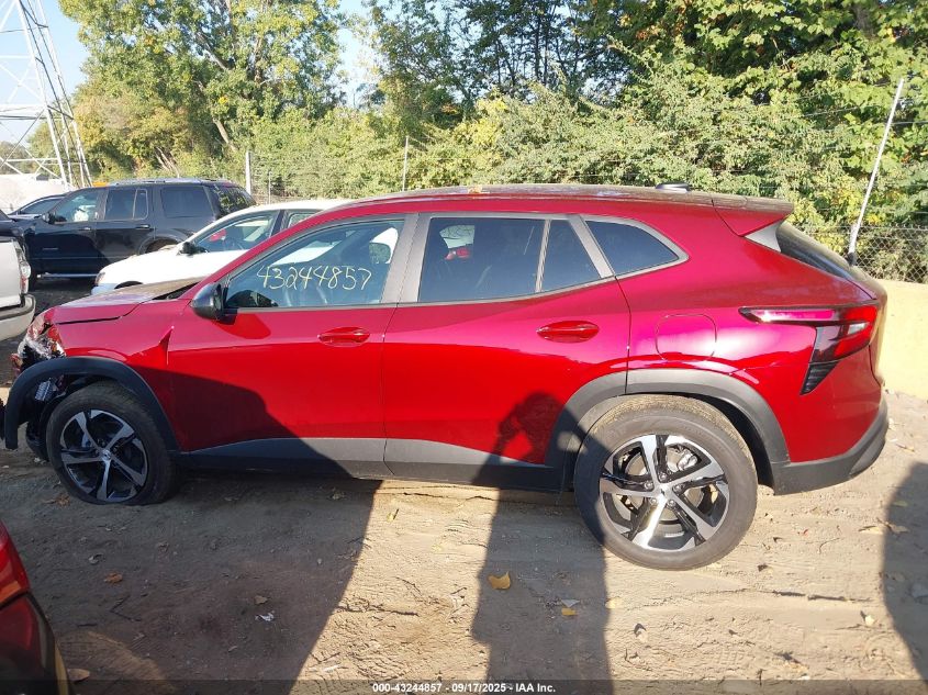 2025 Chevrolet Trax Fwd 1Rs VIN: KL77LGEP6SC224666 Lot: 43244857