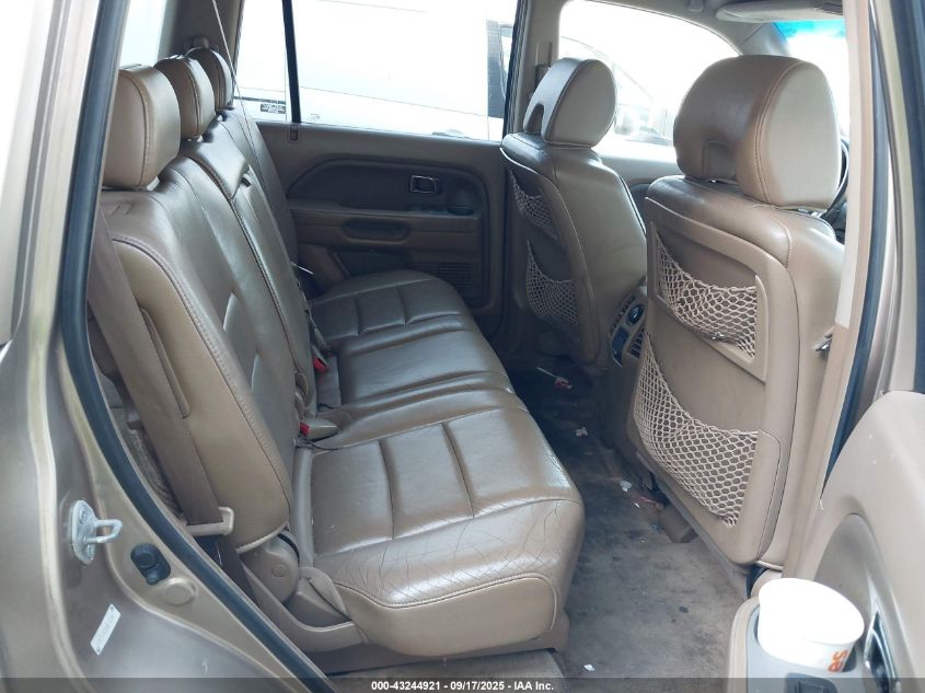 2006 Honda Pilot Ex-L VIN: 5FNYF18726B012346 Lot: 43244921