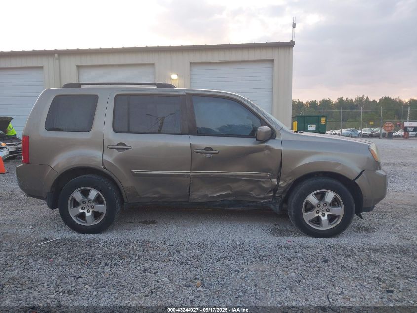 2011 Honda Pilot Ex-L VIN: 5FNYF3H57BB029888 Lot: 43244927