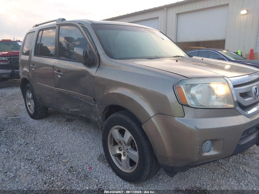 2011 Honda Pilot Ex-L VIN: 5FNYF3H57BB029888 Lot: 43244927