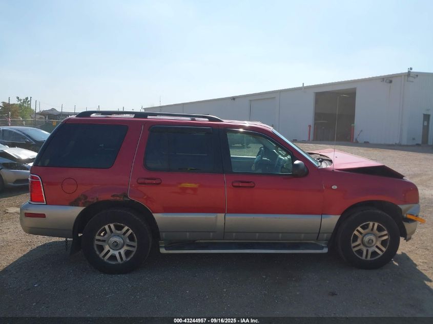 2003 Mercury Mountaineer VIN: 4M2ZU86KX3ZJ32857 Lot: 43244957