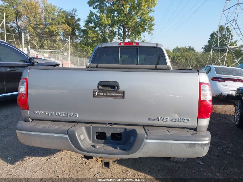 2005 Toyota Tundra Access Cab Sr5 VIN: 5TBBT44135S456923 Lot: 43244961