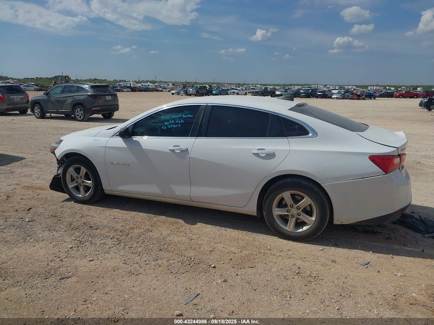 2020 CHEVROLET MALIBU FWD LS - 1G1ZB5ST5LF010426