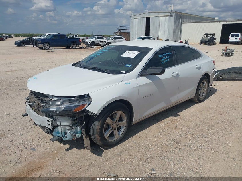 2020 CHEVROLET MALIBU FWD LS - 1G1ZB5ST5LF010426