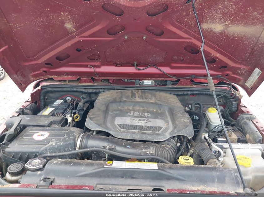 2012 Jeep Wrangler Unlimited Sport VIN: 1C4BJWDG9CL101458 Lot: 43245004