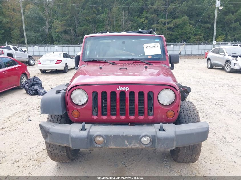 2012 Jeep Wrangler Unlimited Sport VIN: 1C4BJWDG9CL101458 Lot: 43245004