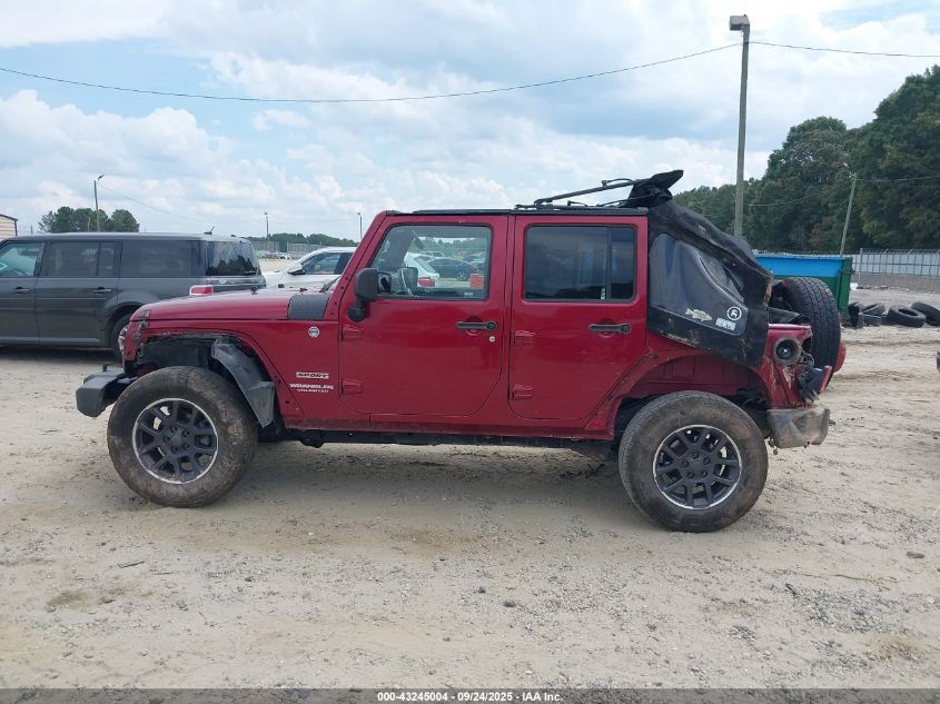 2012 Jeep Wrangler Unlimited Sport VIN: 1C4BJWDG9CL101458 Lot: 43245004