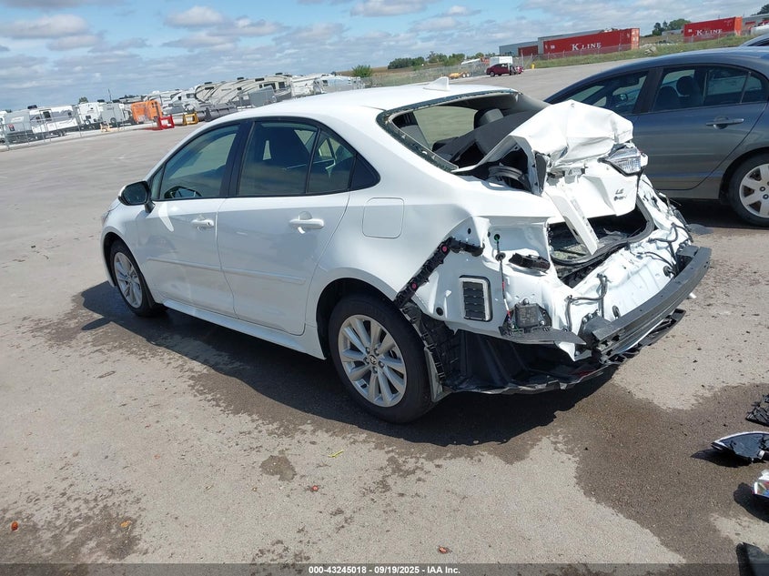 2025 Toyota Corolla 1.8 Hybrid Le Other Lot 111043245018 Vin JTDBCMFE2S3093518
