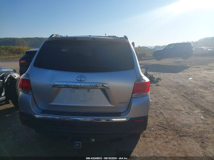 2011 Toyota Highlander Se VIN: 5TDBK3EH5BS046183 Lot: 43245033