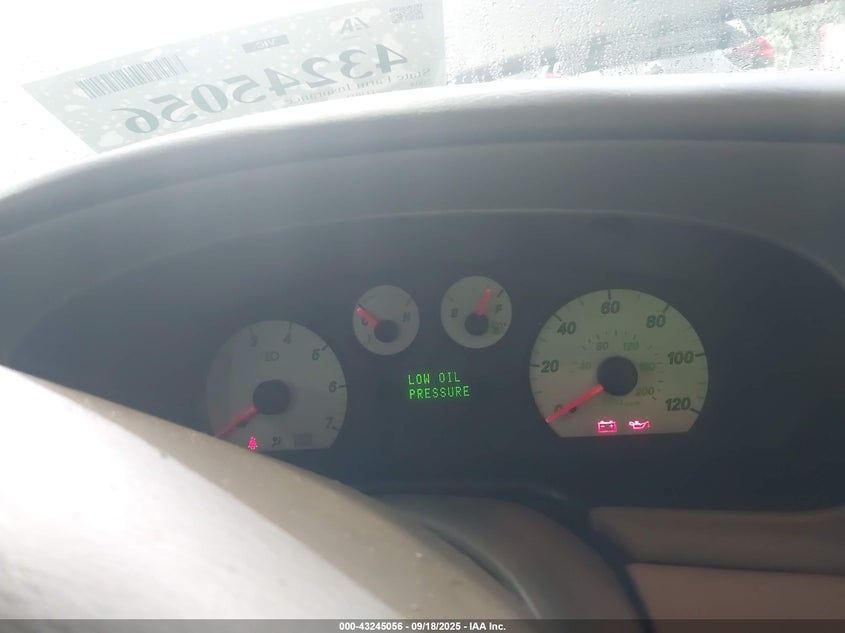 2004 Ford Taurus Sel VIN: 1FAFP56S34A134051 Lot: 43245056