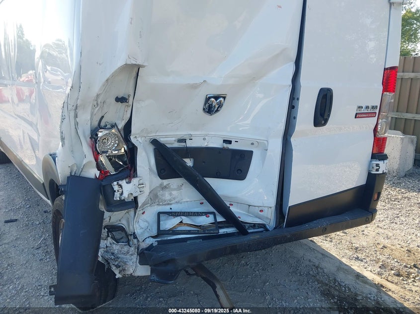 2019 Ram Promaster 2500 High Roof 159 Wb VIN: 3C6TRVDG7KE550434 Lot: 43245080