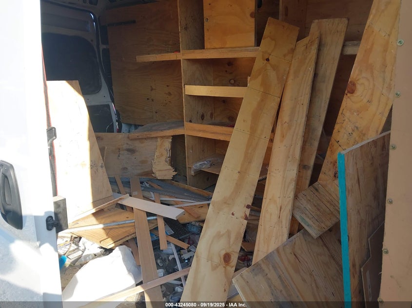 2019 Ram Promaster 2500 High Roof 159 Wb VIN: 3C6TRVDG7KE550434 Lot: 43245080