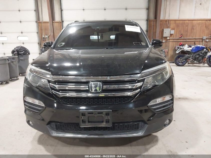 2018 Honda Pilot Touring VIN: 5FNYF6H93JB063572 Lot: 43245086