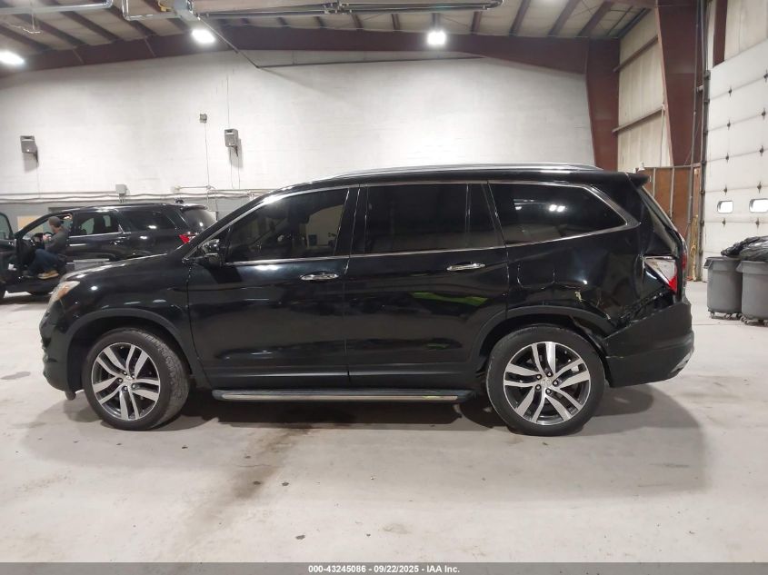 2018 Honda Pilot Touring VIN: 5FNYF6H93JB063572 Lot: 43245086