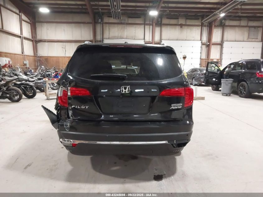 2018 Honda Pilot Touring VIN: 5FNYF6H93JB063572 Lot: 43245086