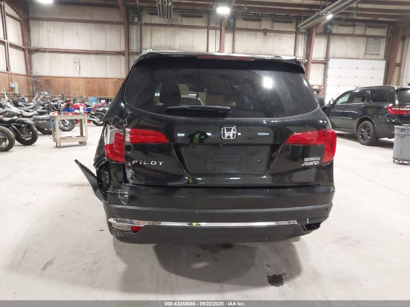 2018 Honda Pilot Touring VIN: 5FNYF6H93JB063572 Lot: 43245086
