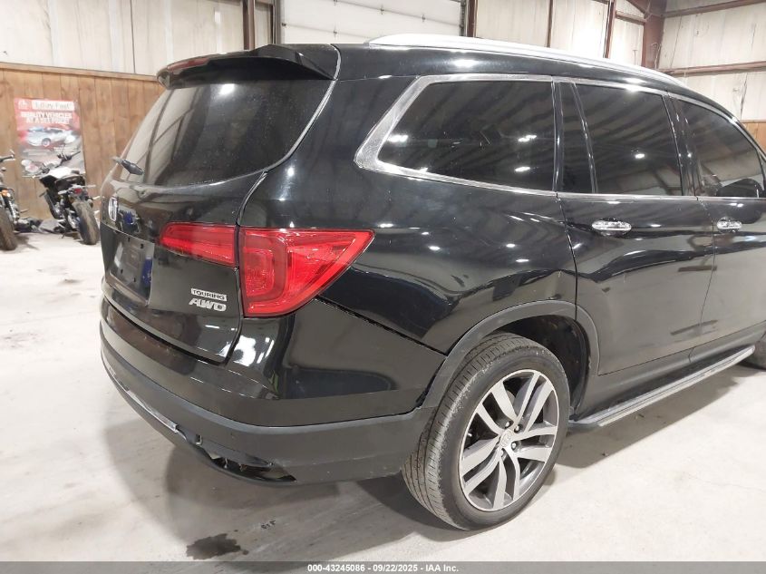 2018 Honda Pilot Touring VIN: 5FNYF6H93JB063572 Lot: 43245086