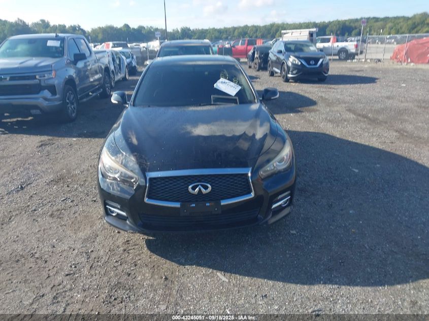 2015 Infiniti Q50 Premium VIN: JN1BV7AR5FM422429 Lot: 43245091