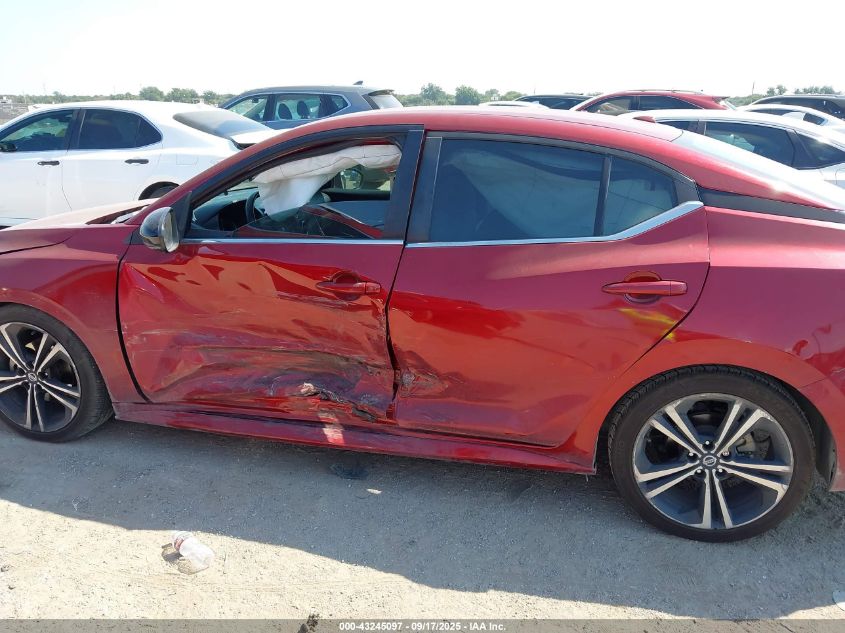 2021 Nissan Sentra Sr Xtronic Cvt VIN: 3N1AB8DV8MY257523 Lot: 43245097