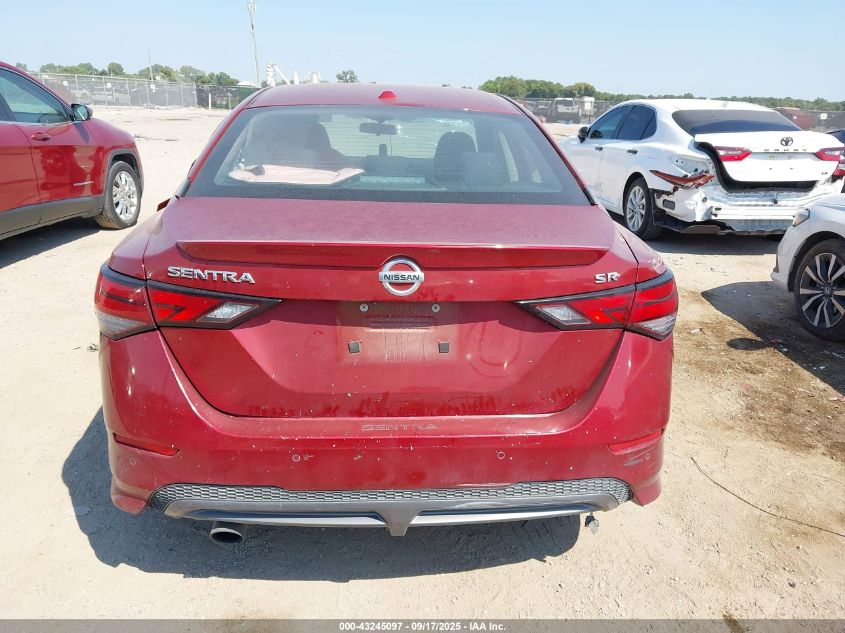 2021 Nissan Sentra Sr Xtronic Cvt VIN: 3N1AB8DV8MY257523 Lot: 43245097