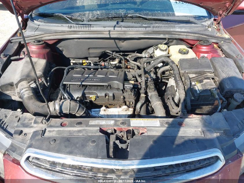 2016 Chevrolet Cruze Limited 1Lt Auto VIN: 1G1PE5SB0G7140118 Lot: 43245110