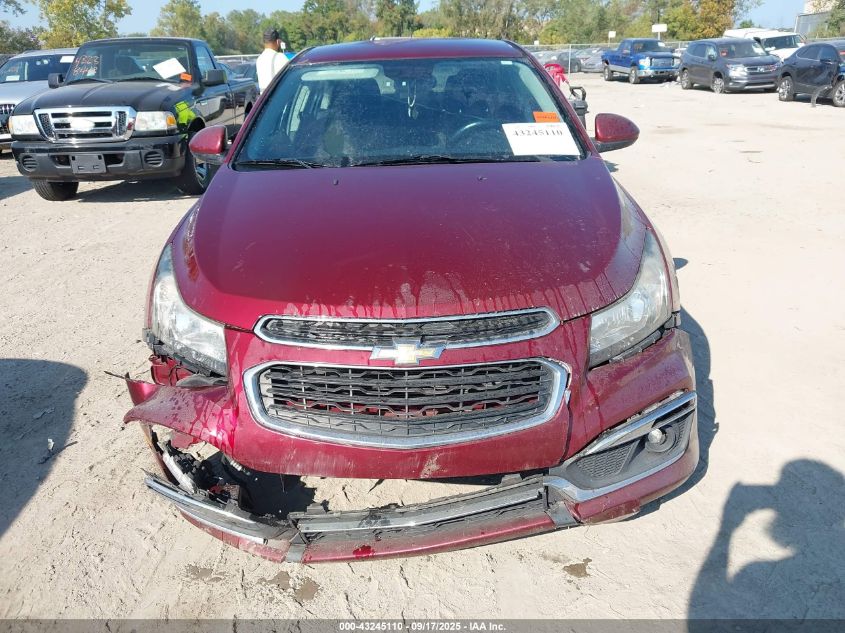 2016 Chevrolet Cruze Limited 1Lt Auto VIN: 1G1PE5SB0G7140118 Lot: 43245110