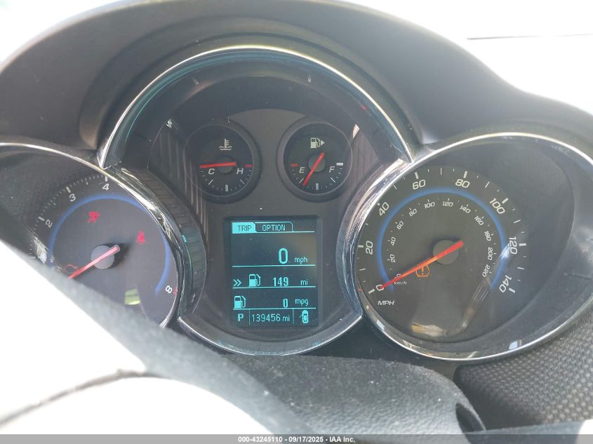 2016 Chevrolet Cruze Limited 1Lt Auto VIN: 1G1PE5SB0G7140118 Lot: 43245110