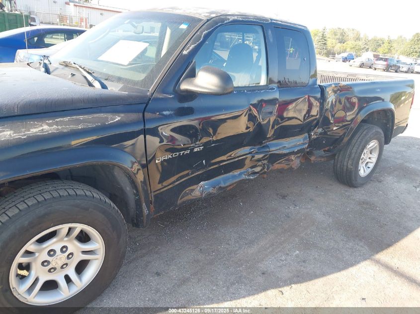 2002 Dodge Dakota Slt VIN: 1B7GL42X62S508133 Lot: 43245126