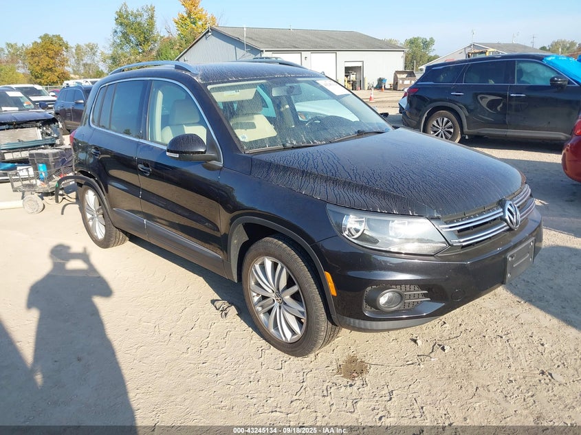 WVGBV3AX1EW544336 2014 Volkswagen Tiguan Se auction photo 1