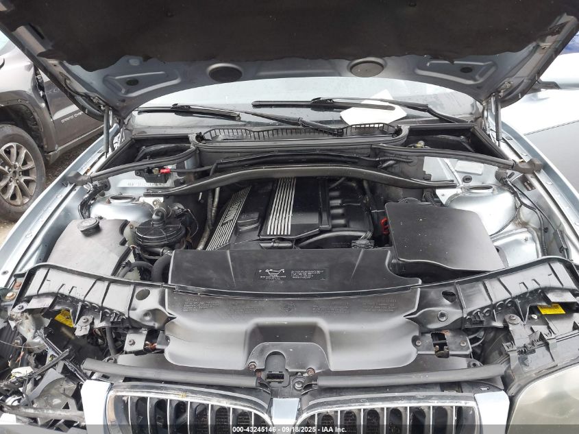 2006 BMW X3 3.0I VIN: WBXPA93416WG78704 Lot: 43245146