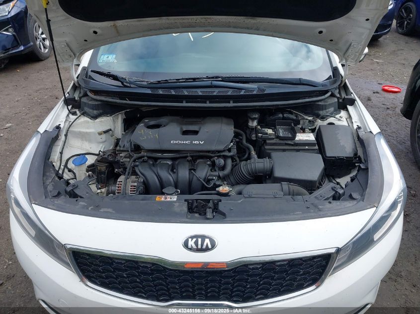 2018 Kia Forte S VIN: 3KPFL4A70JE213205 Lot: 43245156