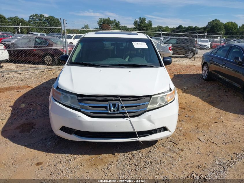 2012 Honda Odyssey Ex-L VIN: 5FNRL5H68CB092386 Lot: 43245233