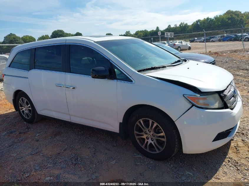 2012 Honda Odyssey Ex-L VIN: 5FNRL5H68CB092386 Lot: 43245233