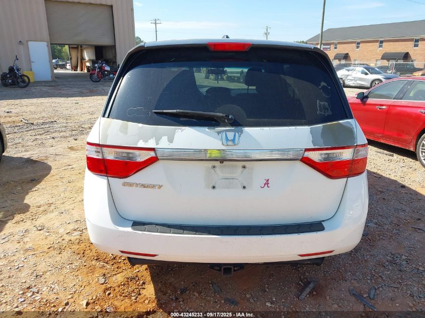 2012 Honda Odyssey Ex-L VIN: 5FNRL5H68CB092386 Lot: 43245233