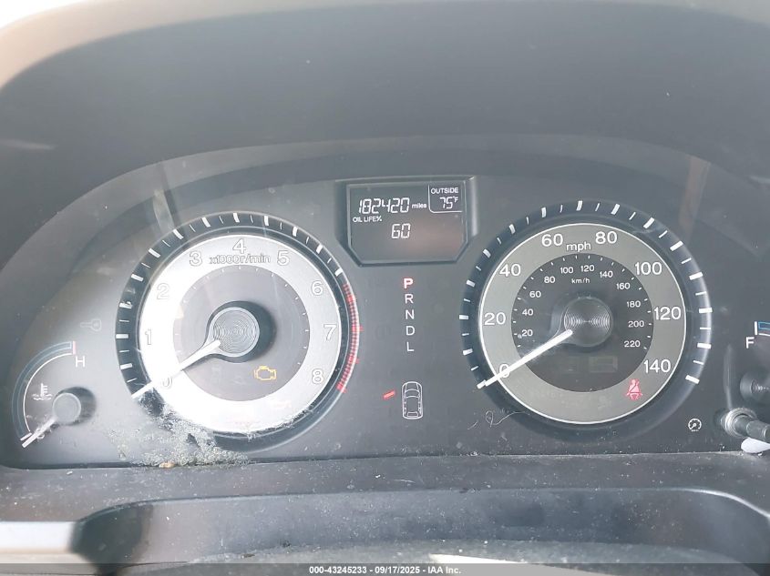 2012 Honda Odyssey Ex-L VIN: 5FNRL5H68CB092386 Lot: 43245233