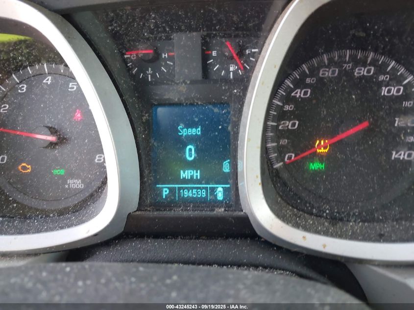 2011 Chevrolet Equinox 1Lt VIN: 2GNALDEC4B1302072 Lot: 43245243