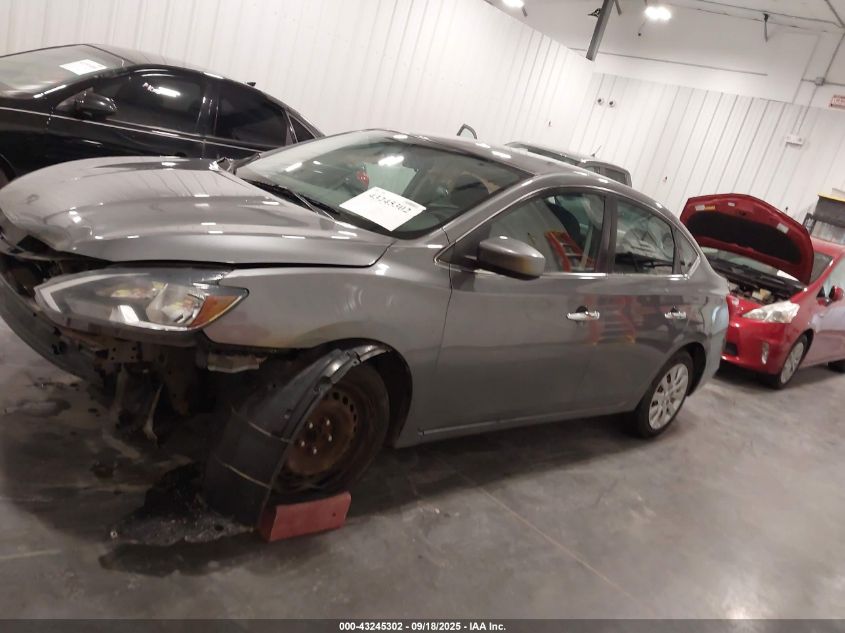 2017 Nissan Sentra S VIN: 3N1AB7AP1HY363303 Lot: 43245302