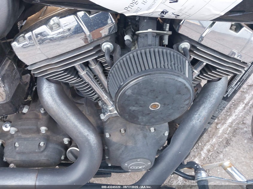 2012 Harley-Davidson Fxdwg Dyna Wide Glide VIN: 1HD1GPM16CC336796 Lot: 43245320