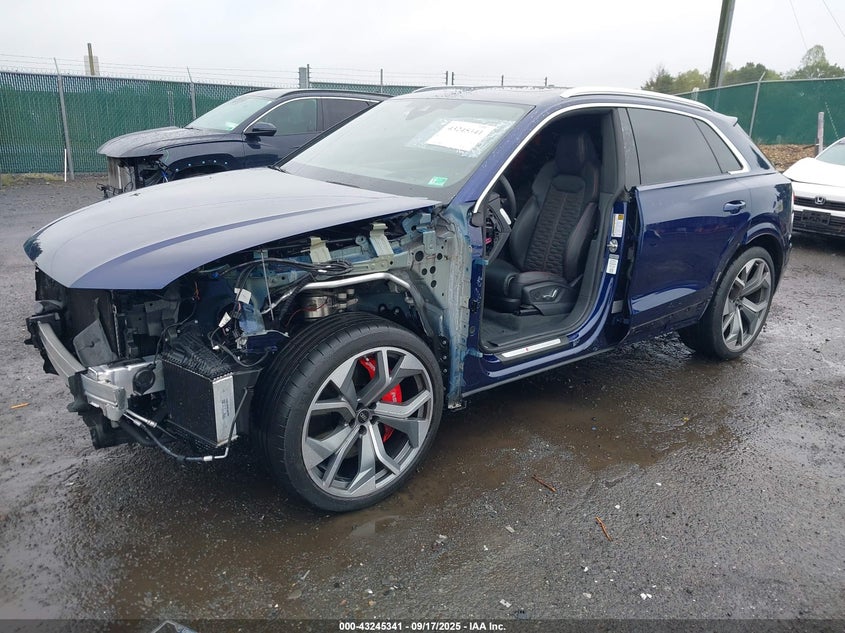 Vin: wu1arbf18md022920, lot: 43739883, audi rs q8 tfsi quattro tiptronic 20212