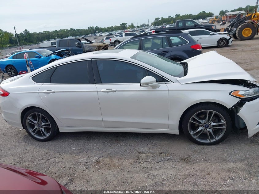 2016 Ford Fusion Titanium VIN: 3FA6P0K94GR155135 Lot: 43245349