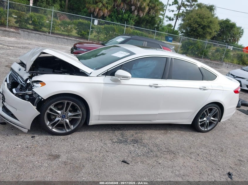 2016 Ford Fusion Titanium VIN: 3FA6P0K94GR155135 Lot: 43245349