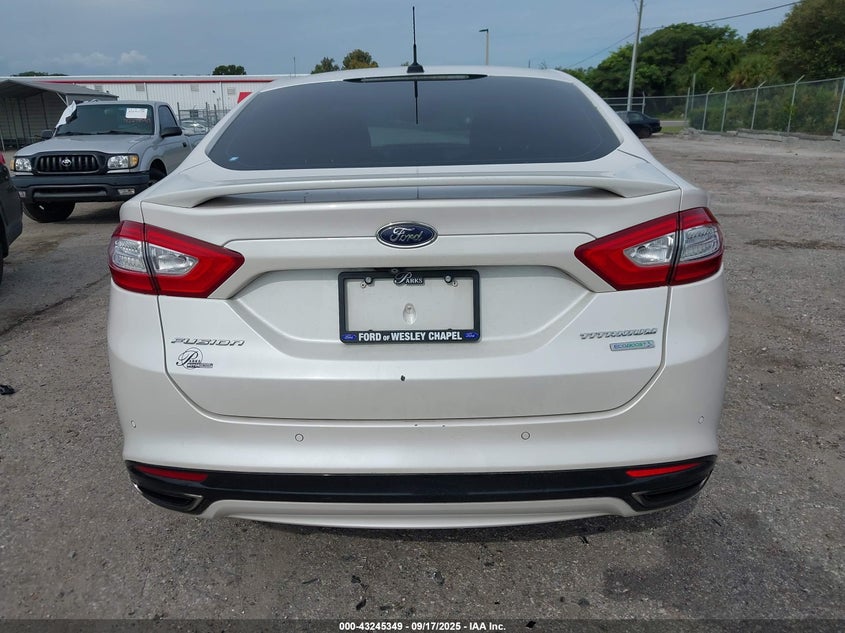 2016 Ford Fusion Titanium VIN: 3FA6P0K94GR155135 Lot: 43245349