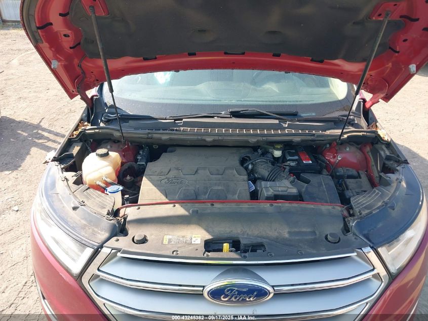 2016 Ford Edge Sel VIN: 2FMPK4J82GBB67176 Lot: 43245382