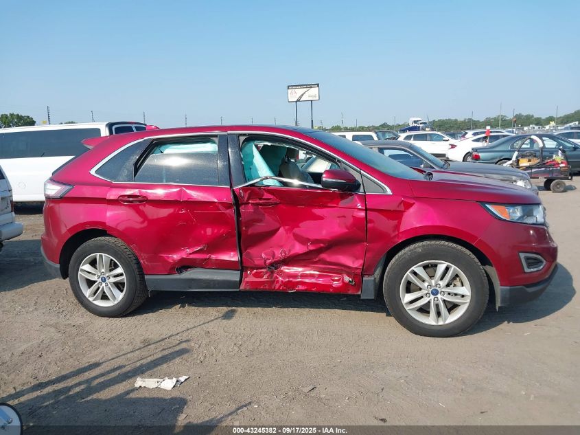 2016 Ford Edge Sel VIN: 2FMPK4J82GBB67176 Lot: 43245382