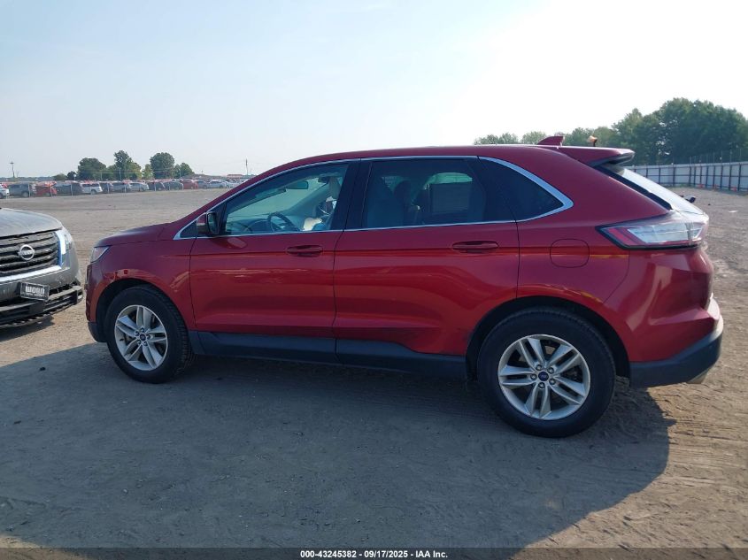 2016 Ford Edge Sel VIN: 2FMPK4J82GBB67176 Lot: 43245382
