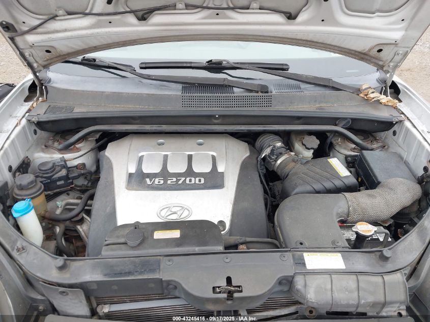 2005 Hyundai Tucson Gls/Lx VIN: KM8JN12D65U087393 Lot: 43245416