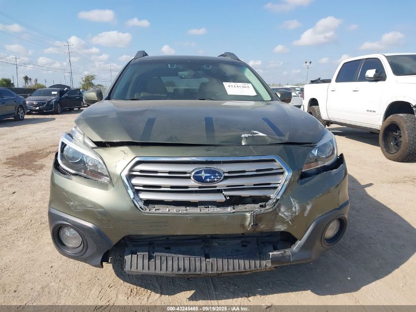 2017 Subaru Outback 3.6R Limited VIN: 4S4BSENC3H3402393 Lot: 43245465