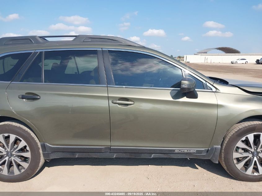 2017 Subaru Outback 3.6R Limited VIN: 4S4BSENC3H3402393 Lot: 43245465